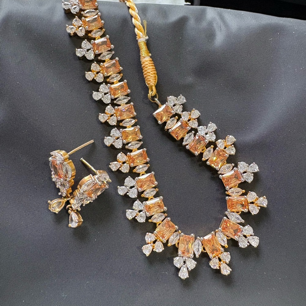 Elegant Gold and Silver Jewelry Set